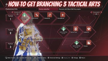Sword Art Online Last Recollection How To Unlock Branching 3 In Tactical Arts