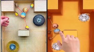 Crash TEST vs The Buddy Antistress in real life #Kick The Buddy