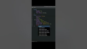 how to make transparent menu bar using HTML and CSS