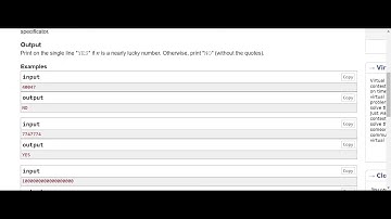 Nearly Lucky number codeforce solution|| code in Java