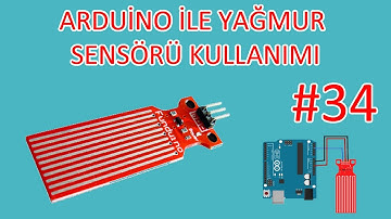 Arduino İle Yağmur Sensörü Kullanımı-Arduino İle Sıvı Sensörü Kullanımı-Robotik Kodlama Eğitimi #34
