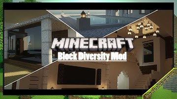 Block Diversity Mod 1.16.5/1.15.2 Free Download and Install for Minecraft PC