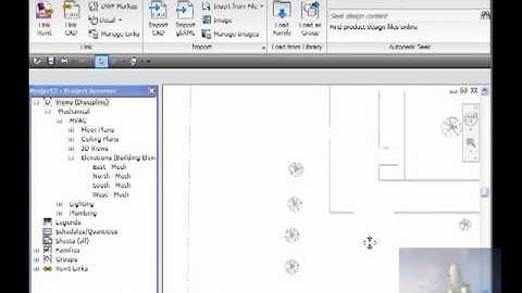 Autodesk Revit MEP Free Tutorial 4 of 18 Linking Architectural File