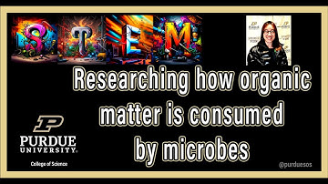 Researching how organic matter is consumed my microbes