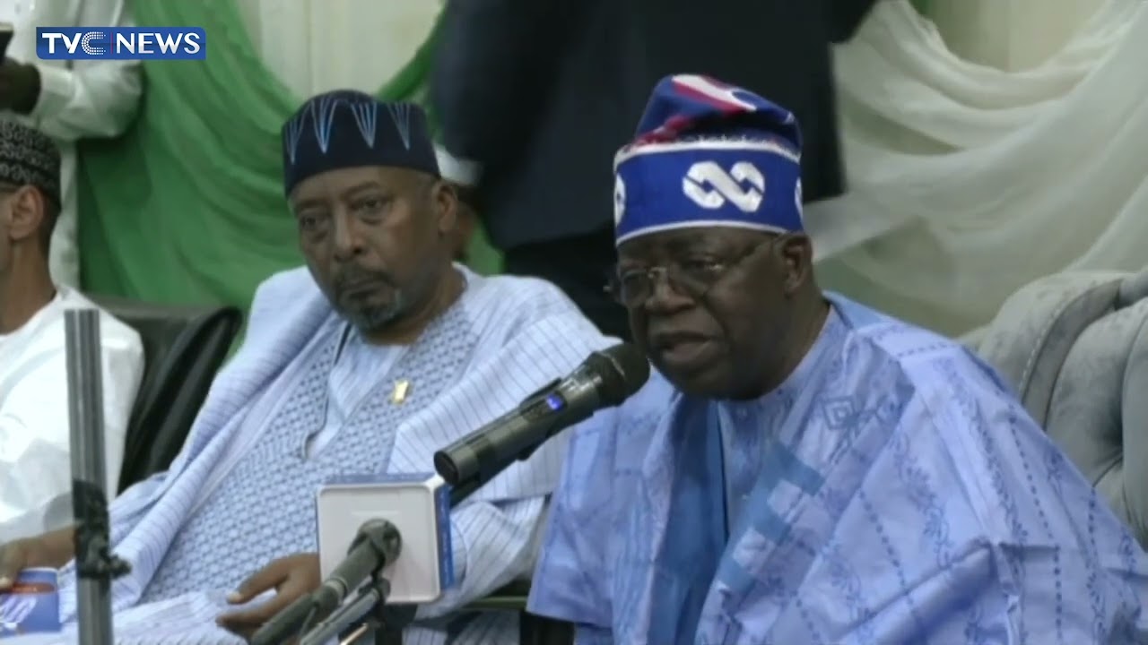 (SEE VIDEO) Tinubu Responds To Questions At Meeting With Arewa Leaders
