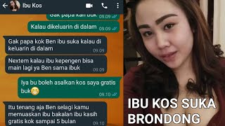 CHAT STORY AKU TERPAKSA NURUTIN KEMAUAN IBU KOST, TELAT BAYAR KOST