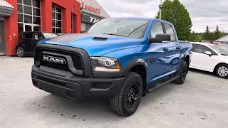 Ram 1500 2021 Warlock 4x4 Hemi V8 bas km bien équipé, #stock 14245