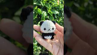 Panda amugurumi #amigurumi #amisaigon #amigurumipatterns #amiguruminosew