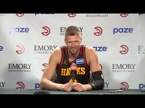 Kristaps Porzingis speaks at 2025 Media Day
