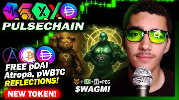 *NEW* Earn FREE pDAI, Atropa, pWBTC by holding WAGMI | PULSECHAIN