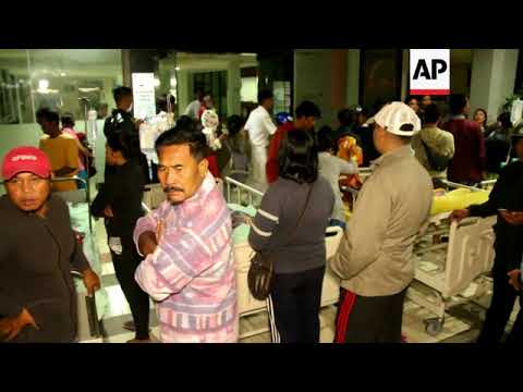 Patients evacuated from Bali hospital after quake on neighbouring Lombok