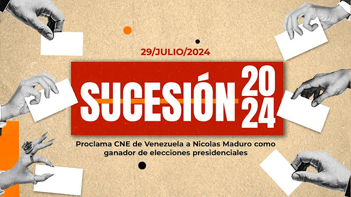 Sucesión2024: Proclama CNE de Venezuela a Nicolas Maduro como ganador de elecciones presidenciales