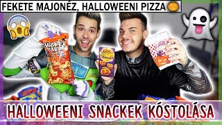 $ MEGKÓSTOLTUNK MINDEN HALLOWEENI SNACKET ANDRISSAL 🎃👻 $