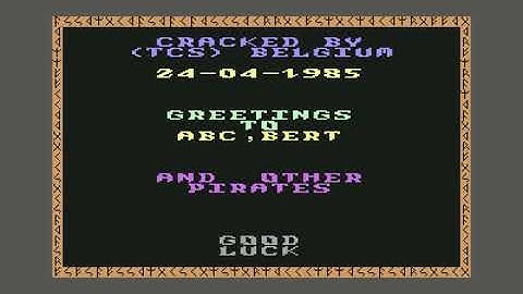TCS Intro 1985  ! Commodore 64 (C64)