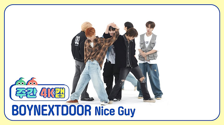 [주간아 4K캠 l 현장음 ver.] BOYNEXTDOOR (보이넥스트도어) - Nice Guy l EP.680