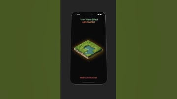 Wave Effect and Color Effect with Metal Shader (SwiftUI  - Extensions) IOS: 17.0+