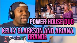 Kelly Clarkson And Ariana Grande | Santa, Can't You Hear Me | Reaction