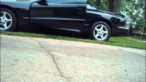 1996 firebird 3.8 true dual exhaust sound clip