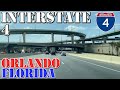 I-4 West - Downtown Orlando to Downtown Tampa - 4K Highway Drive