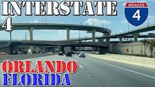 I-4 West - Downtown Orlando to Downtown Tampa - 4K Highway Drive