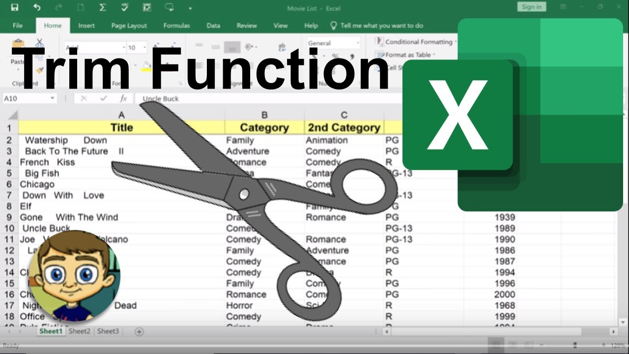 trim()  Update 2022  Sử dụng hàm Trim trong Excel