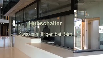 Hubschalter Swisscom Ittigen bei Bern