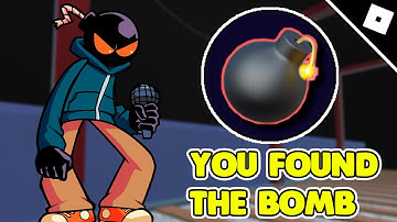 How to get " YOU FOUND THE BOMB " Badge + Morph In FNF Mod Animations - Roblox