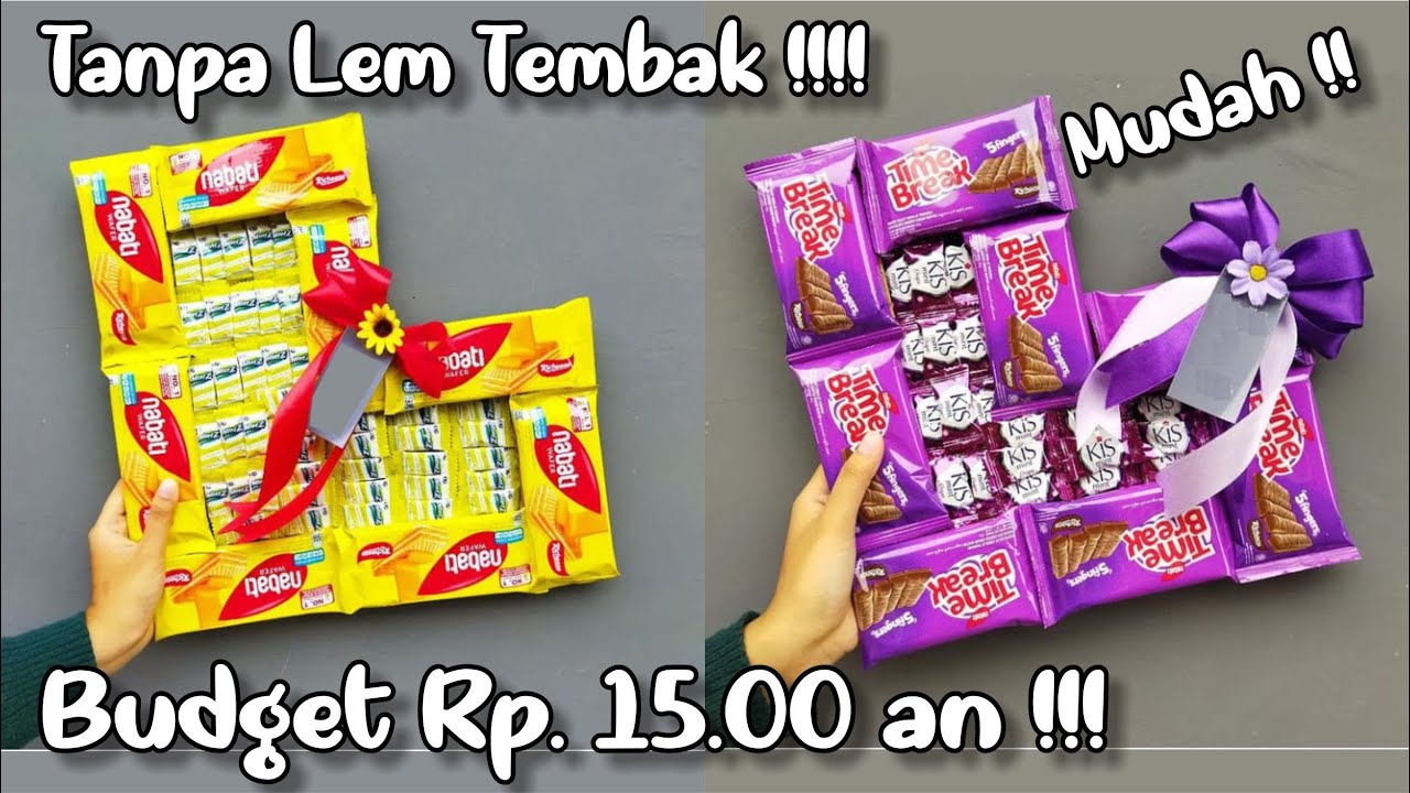 4 Cara Membuat Buket Snack Paling Simpel, Cocok Dijadikan Hadiah