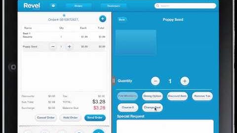iPad POS Training Video for Table - Seat