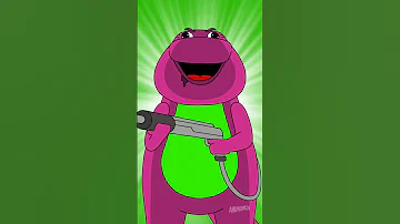 Barney the dinosaur funny parody