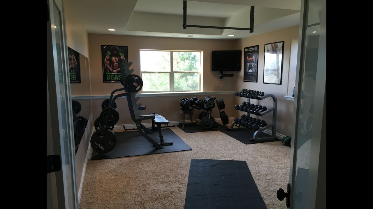 How to setup awesome home gym in bedroom youtube