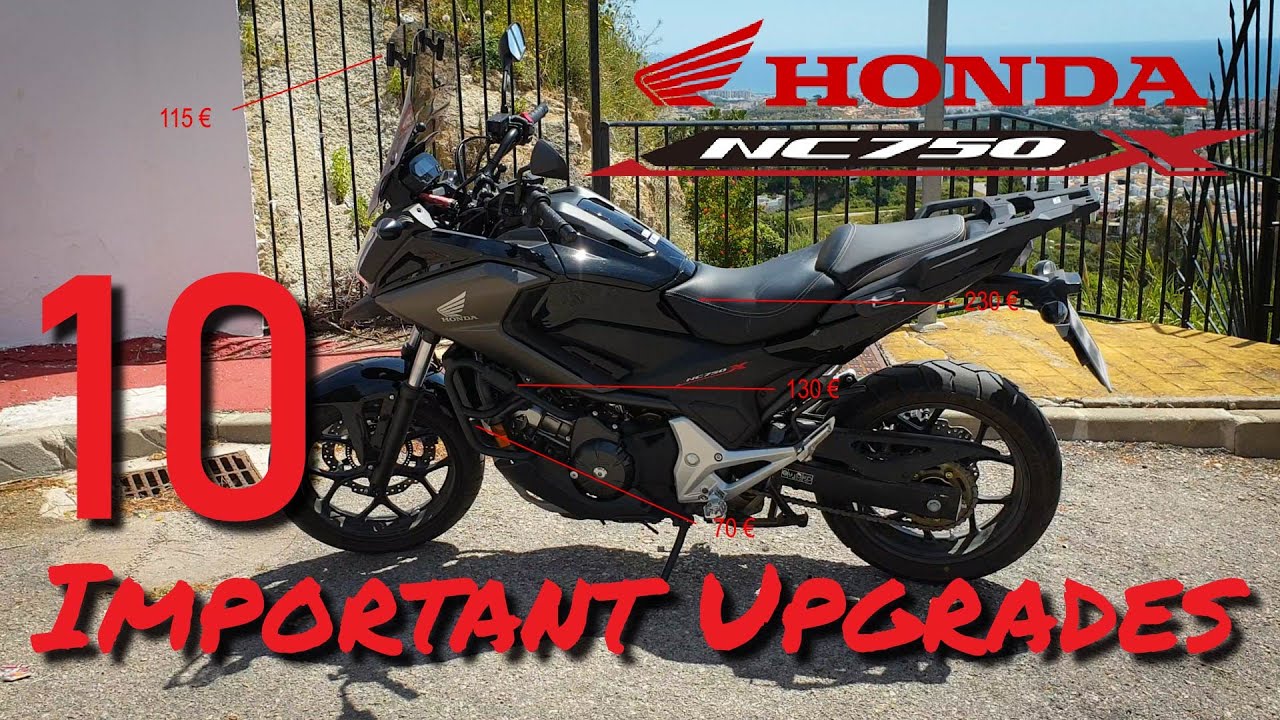 10 important upgrades for the Honda NC750X YouTube