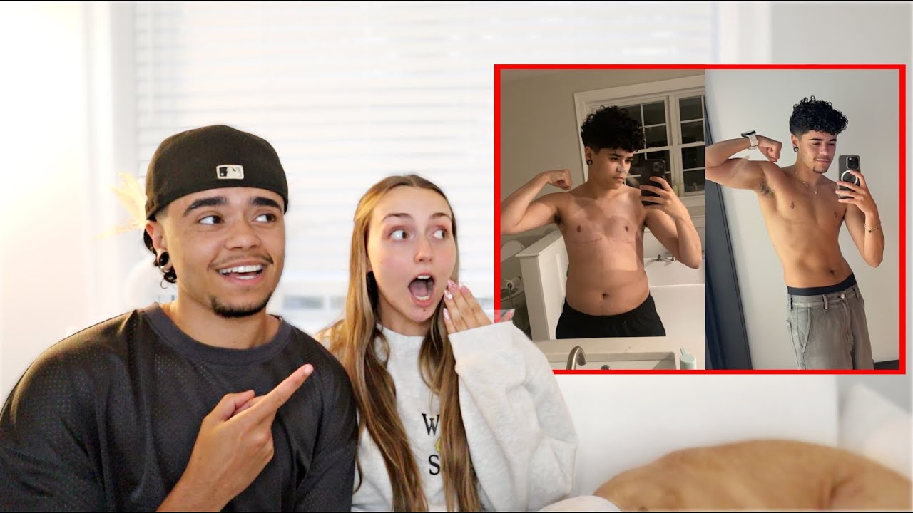 REACTING TO MY TRANSFORMATION.. (FTM 1 YEAR ON T)