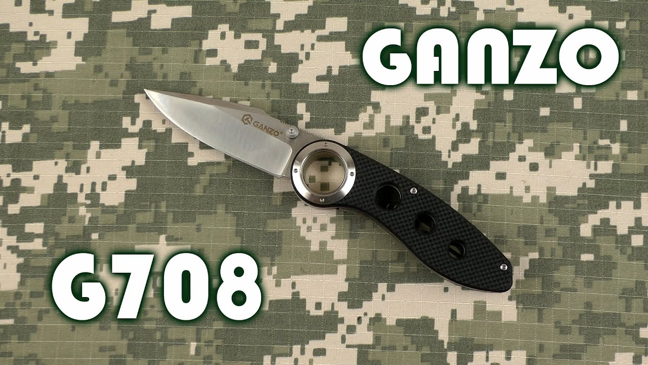 Распаковка Ganzo G708