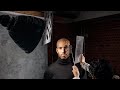 Lighting Tutorial: Combining hard light and gobos to create dramatic male portraits and headshots