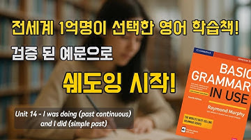 [Basic] Unit 14 - I was doing and I did (Past Continuous vs. Simple Past) | Basic Grammar in Use