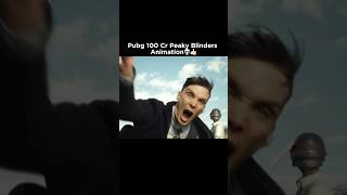 Pubg Peaky Blinders 100 Cr Animation ☠️👍🏻 #bgmi #shorts #pubgmobile #shortvideo
