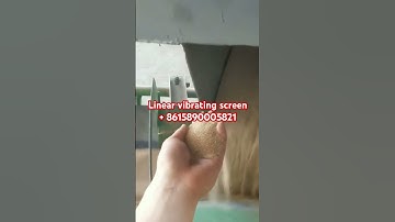 If you also need a linear vibrating screen like this, please contact me.＃linear vibrating screen