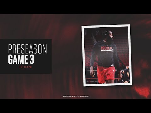 Highlights Preseason Game 3: Rockets vs. Spurs 12-15-20