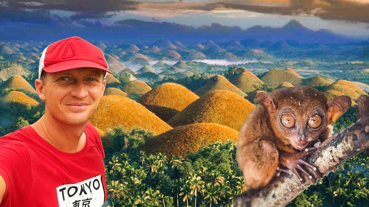 Kelionė į Filipinus(2). Bohol sala kaip iš kito pasaulio. Maudausi po žeme