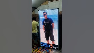 Running text RGB Full color, videotron outdoor