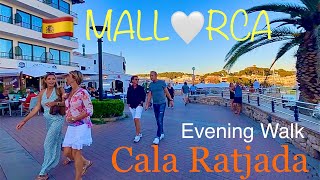 Cala Ratjada🌴🏖️MALLORCA island Evening Walk 🇪🇸spain #mallorca #travel #video