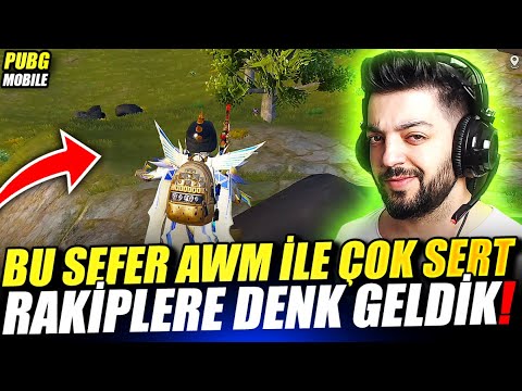 BU SEFER AWM İLE ÇOK SERT RAKİPLERE DENK GELDİK – PUBG Mobile