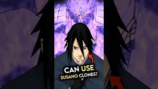 Why Sasuke can't use Susano clone same like Madara? #subs #naruto #narutoshippuden