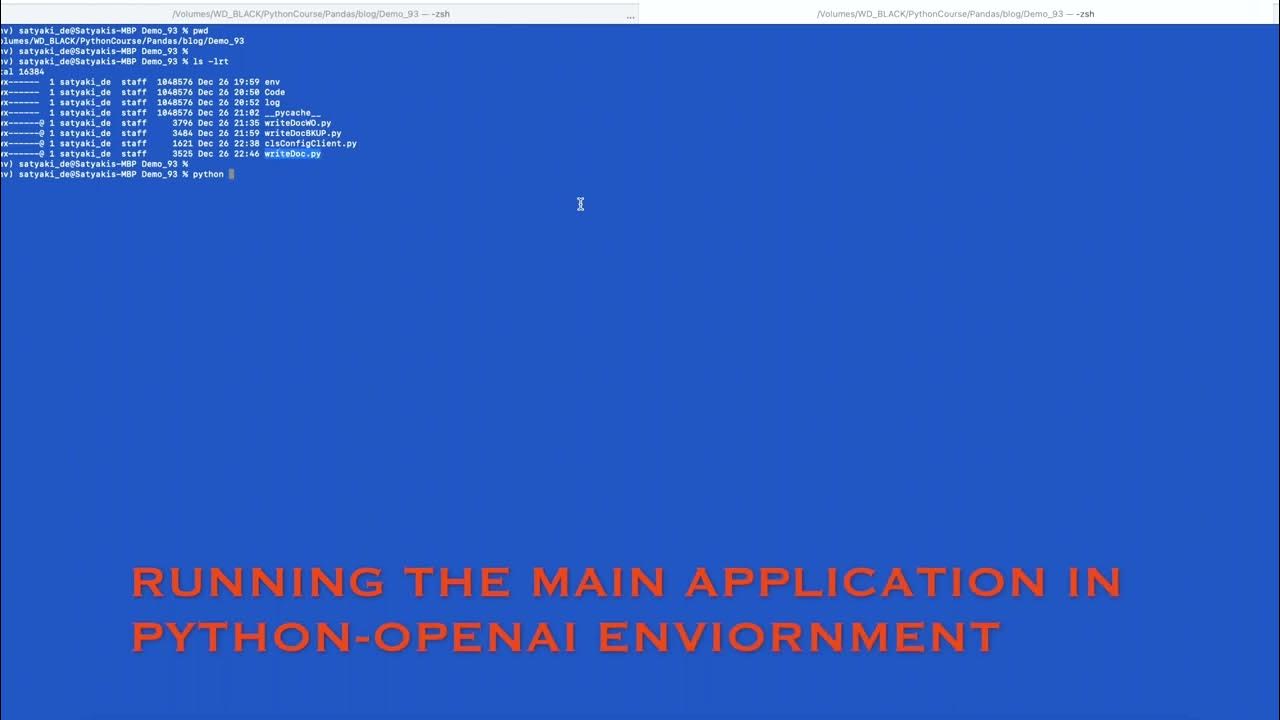 Demo - Documenting undocumented python scripts using Python-OpenAI ...
