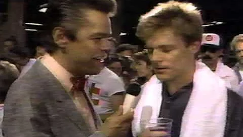 A Conspiracy of Hope | Backstage interviews | 1986