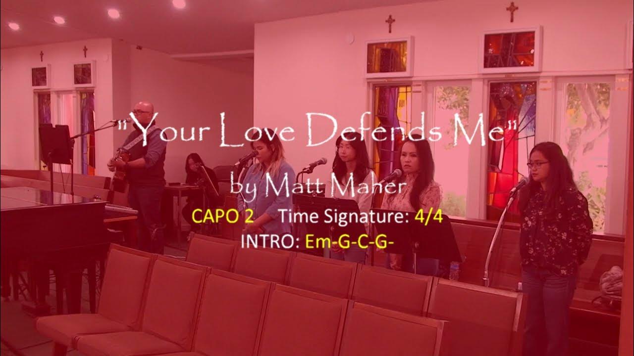 Matt Maher - Your Love Defends Me (Live) [Official Lyric Video] 