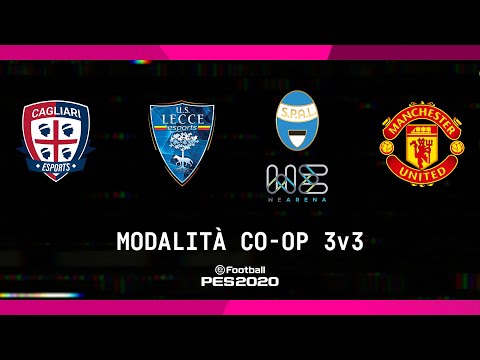 Manchester United, Cagliari Calcio Esports, US Lecce Esports, S.P.A.L. WEARENA | PES 2020 | 10/06/20