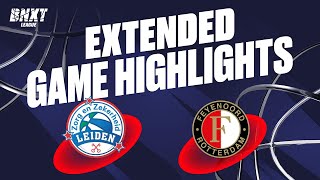 Zz Leiden vs. Zeeuw & Zeeuw Feyenoord Basketball - Game Highlights