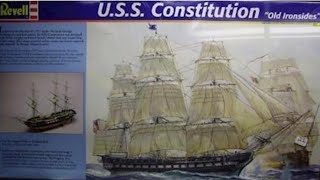 U.S.S. Constitution. Revell 1:96 Kit      Part 1 - Hull painting and lower deck